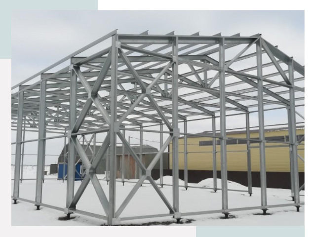 Каркасные ангары в Кореновске