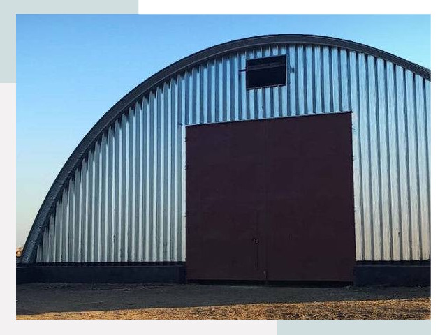 Бескаркасные ангары в Кореновске