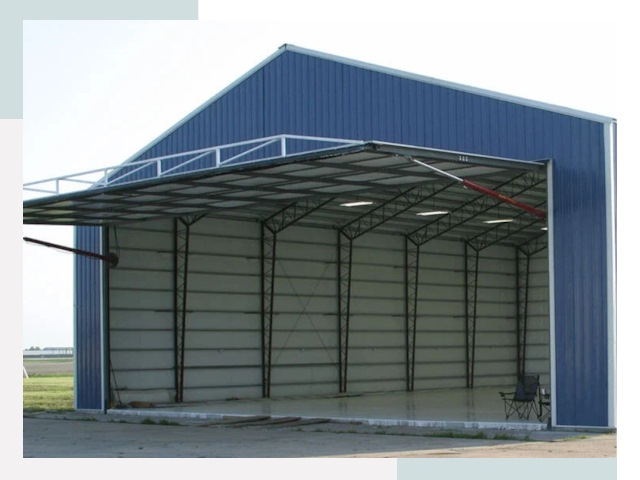 Прямо стенные ангары в Кореновске