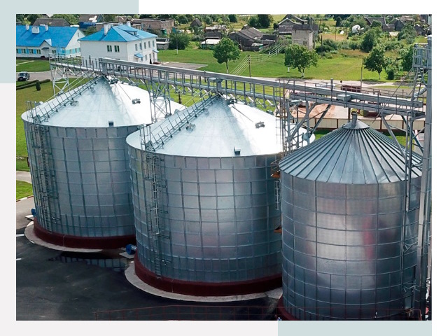 Металлические силосы в Кореновске