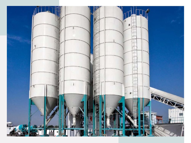 Строительство цементных силосов в Кореновске