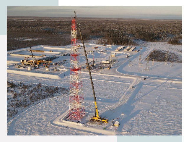 Мачты связи в Кореновске