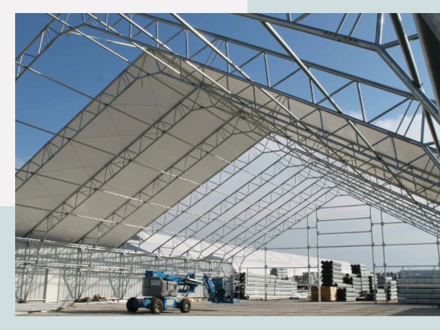 Каркасно-тентовые сооружения от СтальСтрой-Кнв по цене 622 руб.