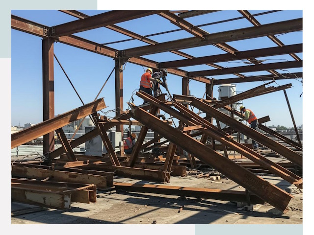 Демонтаж металлоконструкций в Кореновске от 622 руб.