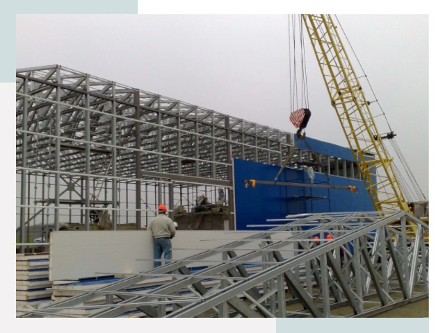 Монтаж ангаров в Кореновске