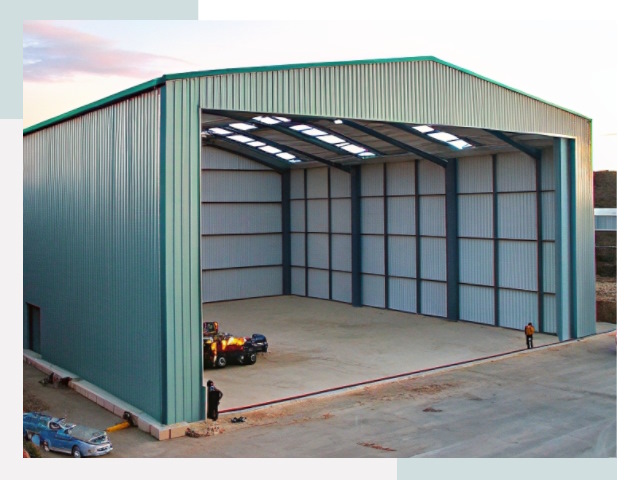 Строительство ангаров в Кореновске